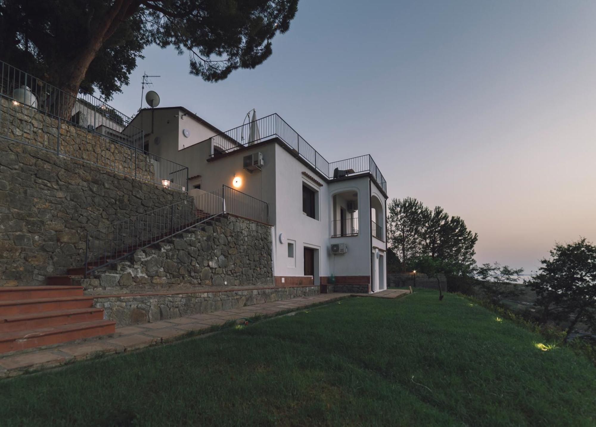 Villa Crawford San Nicola Arcella Eksteriør billede